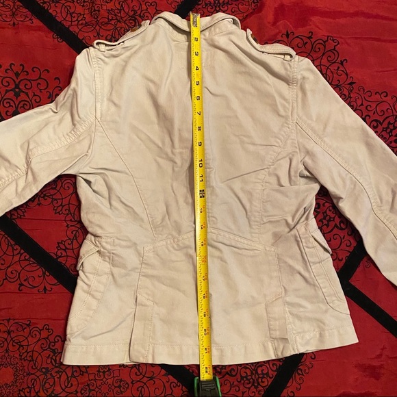 Ralph Lauren Beige Button Down Jacket (Size M) - Picture 5 of 6
